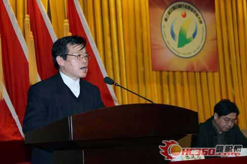 印刷专家杨景亮先生代表大赛组委会专家组和大赛裁判员发言