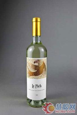 Le Pich葡萄酒标
