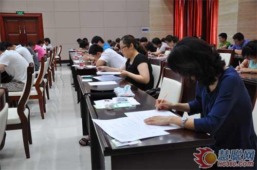 第三届全国印刷行业职业技能大赛河南赛区考场