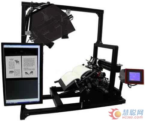 3D书籍扫描仪每分钟可以扫描250页