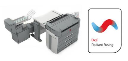 PW750打印系统采用佳能奥西特有热辐射定影技术，有效降低能耗提升稳定性
