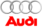 奥迪,Audi，银色logo