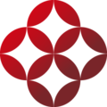 红色抽象标志