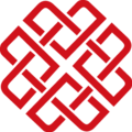 红色抽象标志