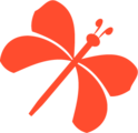 红色抽象标志