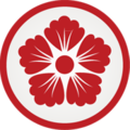 红色抽象标志