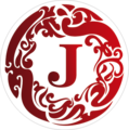 红色抽象标志