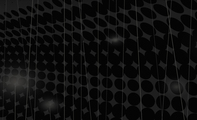 黑色圆点创意艺术名片