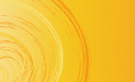 幻彩圈圈橙黄艺术名片