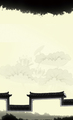 中国风淡雅淡灰农家乐名片
