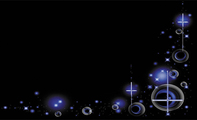 星空幻想黑底蓝传媒名片