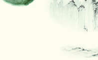 中国风水墨山村画廊名片