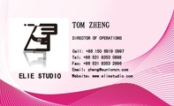 ELIE STUDIO;DIRECTOR OF OPERATIONS;Cell: +86 150 6919 0997;Tel:+86 ...