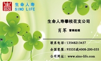 生命人寿攀枝花支公司;营销经理;生命人寿;SINO LIFE;联系电话： ;135*****437 ;全国客服： ;95535或...